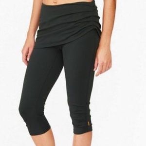 Lucy Athletic Skirted Capri Legging Pants Women's